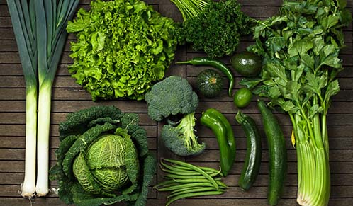 Les légumes verts dans votre vie